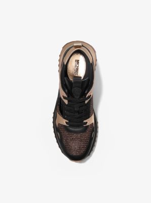 【Michael Kors】Theo Leather and MeshTrainer Theo Leather and Mesh Trainer | Michael Kors [US]