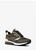 Allie Stride Extreme Metallic Mixed-Media Trainer image number 0
