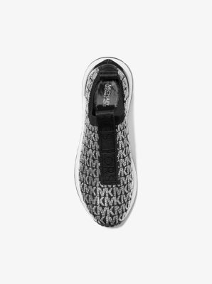 Bodie Crystal Logo Mesh Slip-On Trainer image number 3