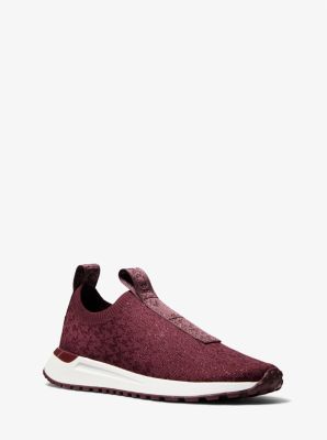 Michael kors sneakers store burgundy