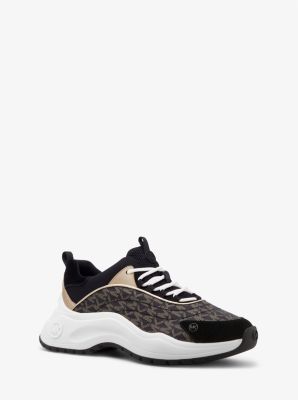 Dara Logo and Nylon Trainer image number 0