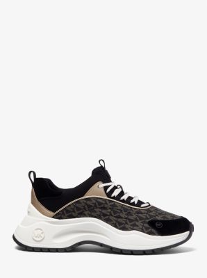 Dara Logo and Nylon Trainer image number 1