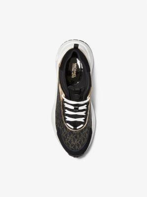 Dara Logo and Nylon Trainer image number 3