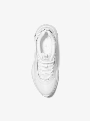 Dara Nylon Gabardine Trainer | Michael Kors