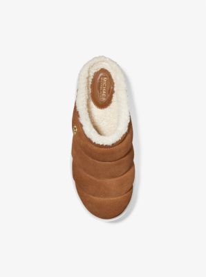 Emmett Quilted Suede Sneaker Mule