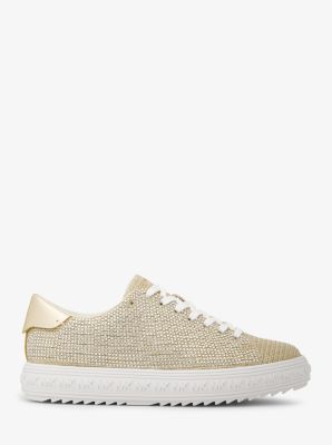 Michael kors sparkle tennis shoes new arrivals