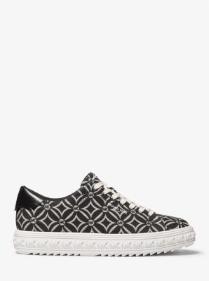 Sneaker Grove aus Jacquard mit Logomuster image number 1