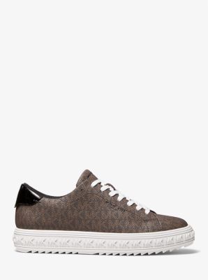 Grove Logo Sneaker in MARR&Oacute;N | Michael Kors