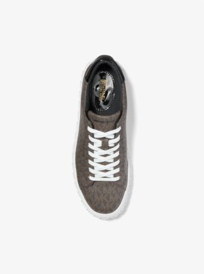 Grove Logo Sneaker in MARR&Oacute;N | Michael Kors