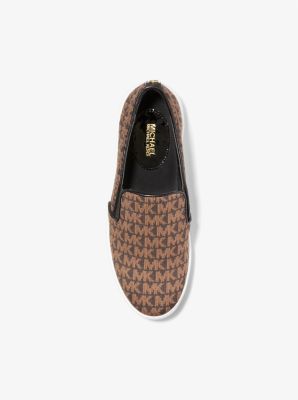 Keaton Logo Knit Slip-On Sneaker