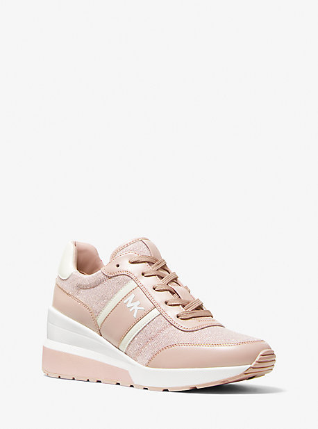 Olympia Sport Extreme Leather and Mesh Trainer | Michael Kors