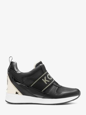 Maven Mixed-Media Slip-On Trainer | Michael Kors