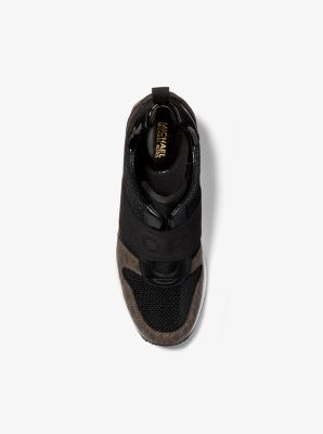 Maven Mixed-Media Slip-On Trainer | Michael Kors