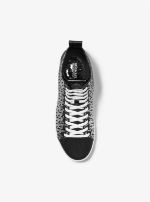 Elegant Eddy Sneakers Black Glitter