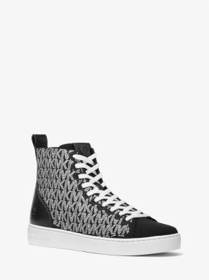 Skyler Logo Stretch Knit Sock Sneaker