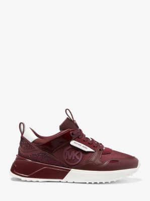 Sneaker Theo in tela e pelle decorate image number 1