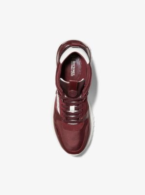 Sneaker Theo in tela e pelle decorate image number 3
