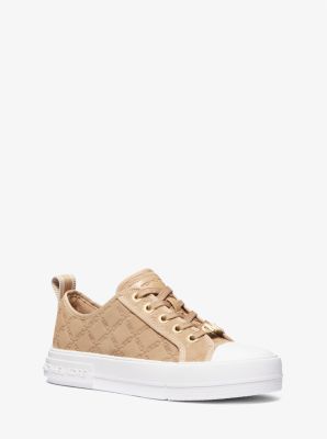 michael kors beige sneakers