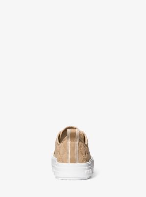 【Michael Kors】Evy Empire Logo Embossed Suede Sneaker Evy Empire Logo Embossed Suede Sneaker | Michael Kors [US]