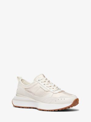 Michael kors 2024 cream trainers