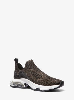 Michael kors trent embellished best sale slip on