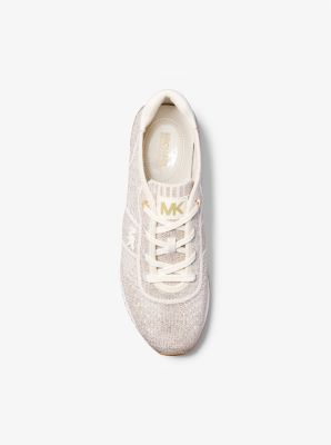 Monique Metallic Knit Trainer image number 3