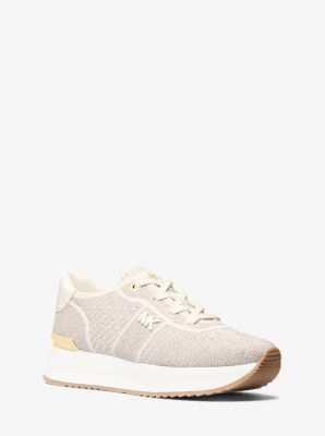 Romey Two-Tone Logo Platform Sneaker | Michael Kors