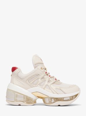 スニーカー Michael Kors SPORT EXTREME LEATHER AND MESH Sneakers Olympia Sport Extreme Leather and Mesh Trainer | Michael