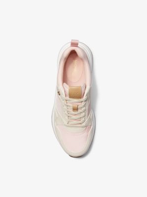 Orion Canvas and Leather Trainer image number 3