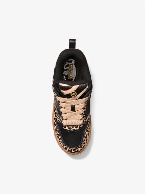 Michael kors cheetah print sales sneakers