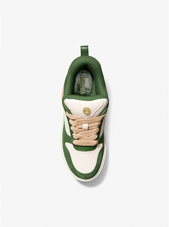 Rumi Color-Block Leather Platform Sneaker image number 3