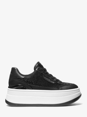 Michael michael kors harper leather sneaker on sale