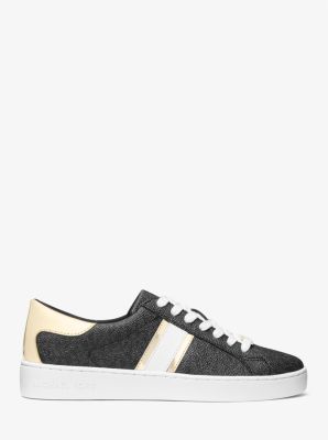 Keaton stripe sneaker michael kors on sale