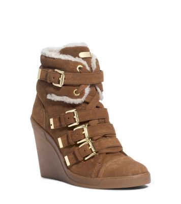 mk sneaker wedges