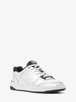 Sneaker Rebel in pelle stampa coccodrillo metallizzata image number 0