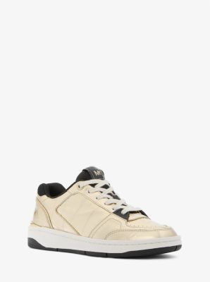 Sneaker Rebel in pelle stampa coccodrillo metallizzata image number 0