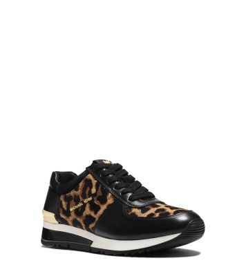 Allie Leopard Calf Hair and Leather 