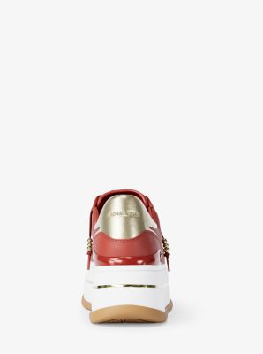 Hayes Embellished Leather Platform Sneaker