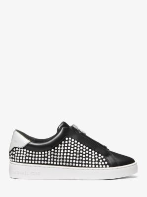 Keaton Studded Zip-Up Sneaker