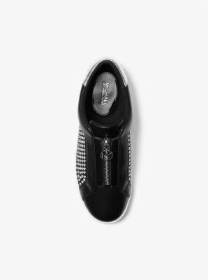 Keaton Studded Zip-Up Sneaker