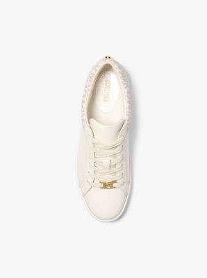 Sneaker Keaton in pelle con logo image number 2