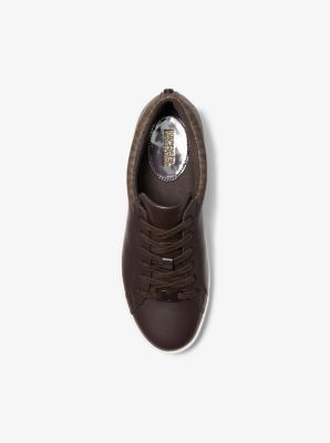 Keaton Leather and Signature Logo Sneaker image number 2