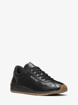 MK Sneaker Rhodes Aus Leder - Schwarz