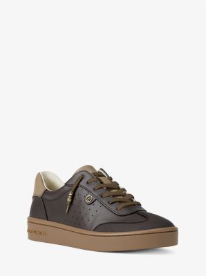 Sneaker Scotty in pelle con decorazioni image number 0