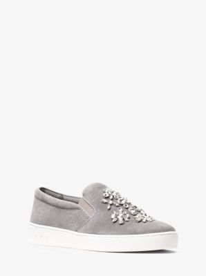 Michael kors suede slip on sneakers new arrivals