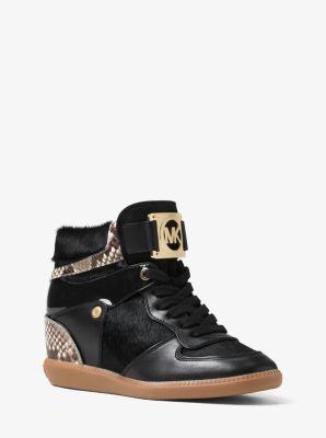 Nikko High-Top Calf Hair Sneaker 