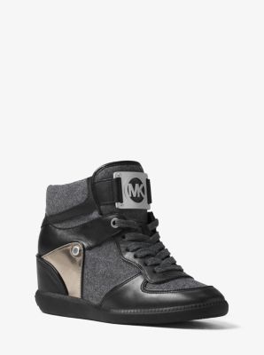 High-Top Flannel Sneaker | Michael Kors