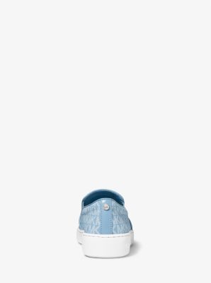 Keaton Logo Slip-On Sneaker in CHAMBRAY | Michael Kors