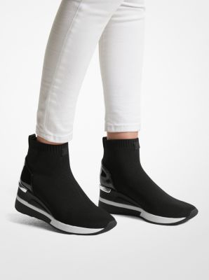 Skyler StretchKnit Sock Sneaker Michael Kors