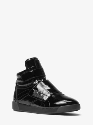 michael kors patent leather sneakers